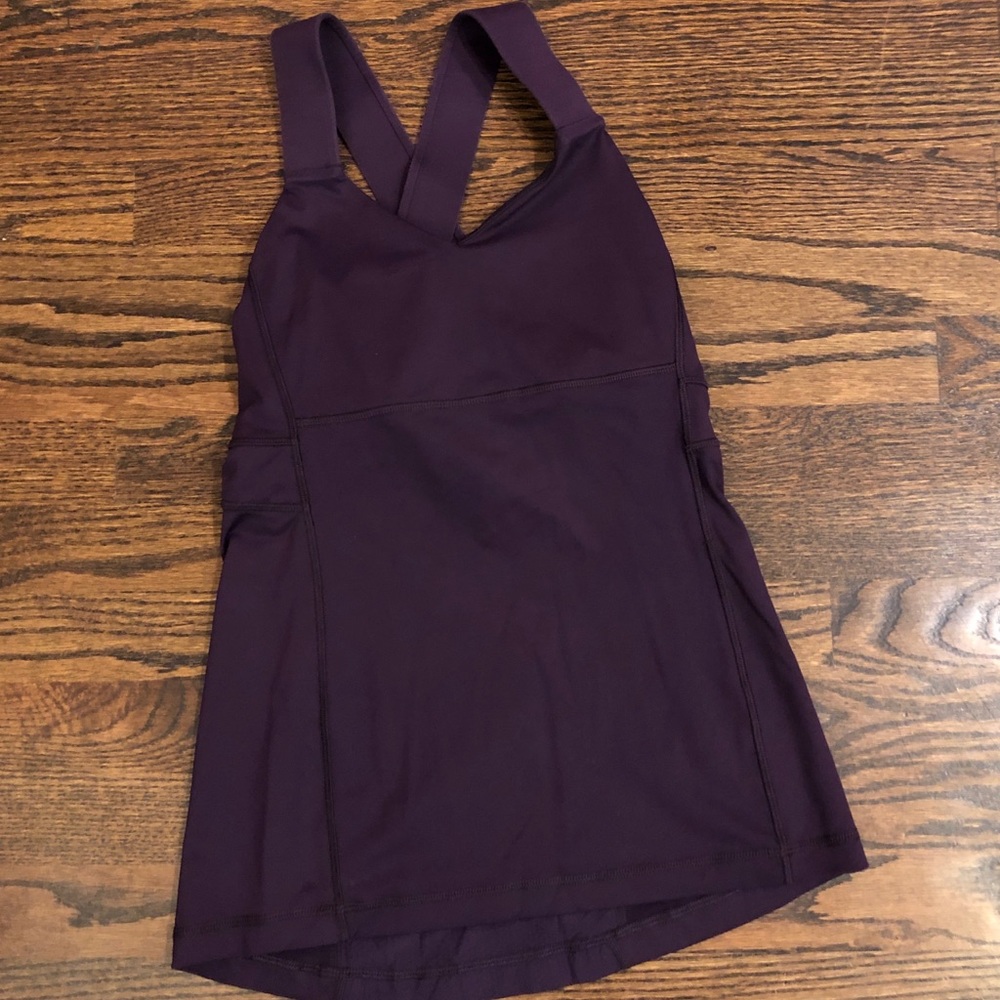 Purple Lululemon Tank Top